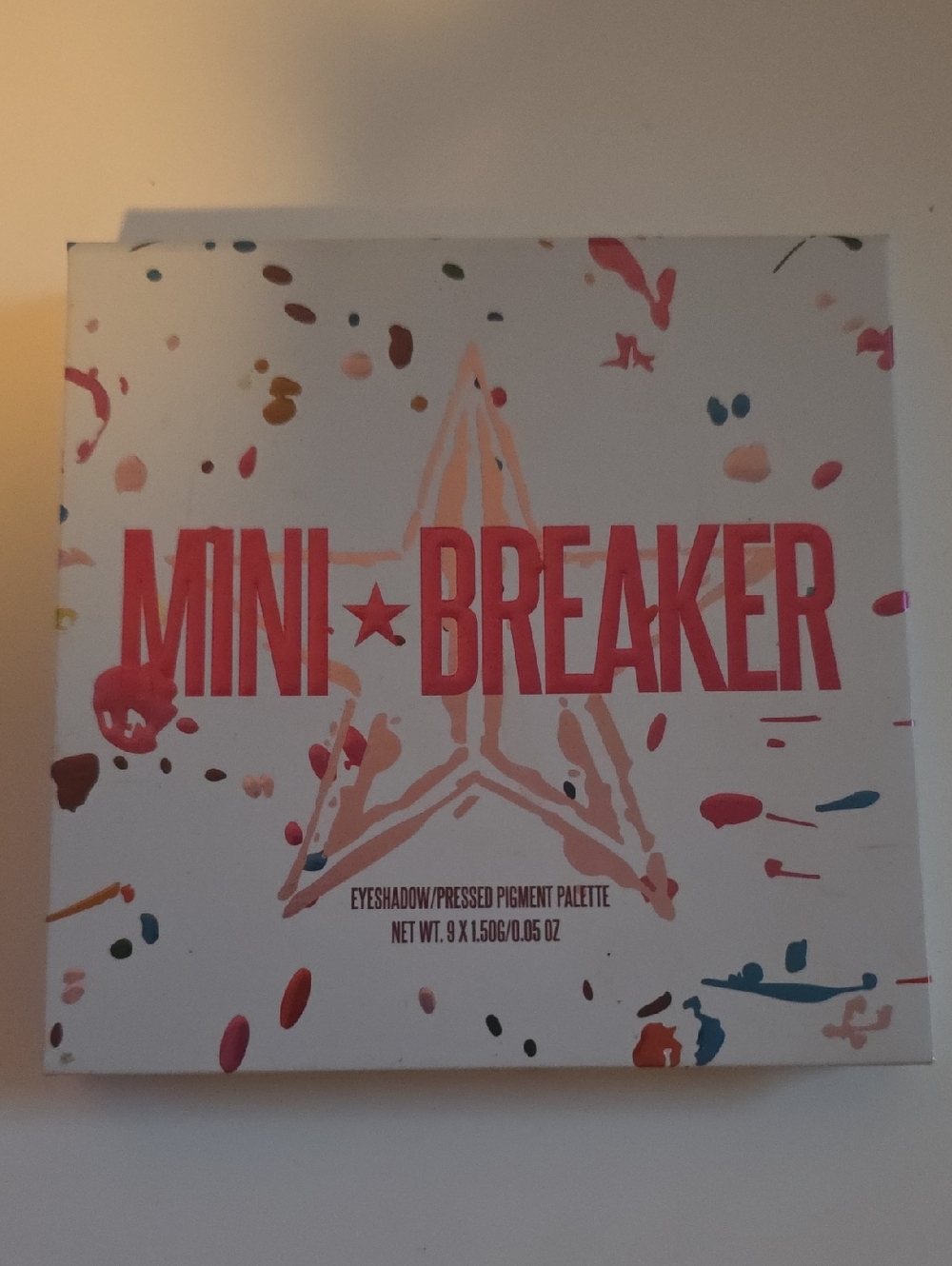 Jeffree Star Mini Breaker Eyeshadow Palette - Pink Red Accents